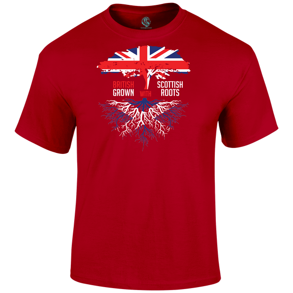Scottish Roots T Shirt by Lion Legion 