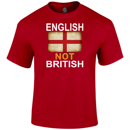 English Not British T Shirt