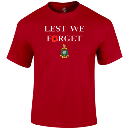 RM Lest We Forget T Shirt