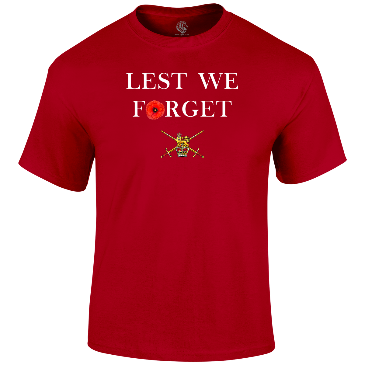 Army Lest We Forget T Shirt