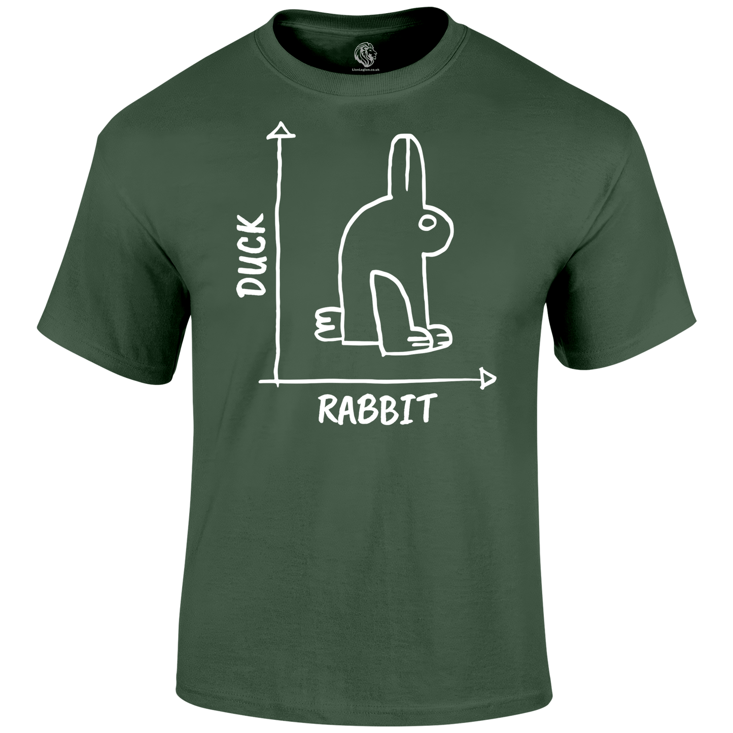 Funny T Shirt Rabbit Duck
