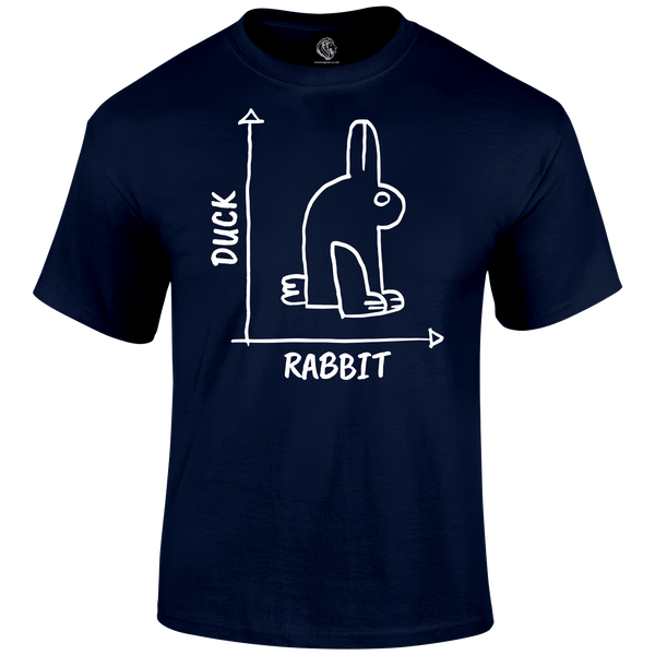 Funny T Shirt - Rabbit Duck T Shirt High Quality | UK-Produced