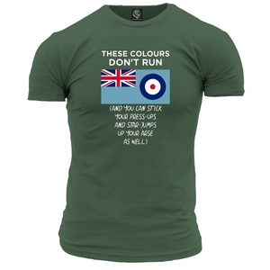 RAF These Colours Don't Run Unisex T Shirt