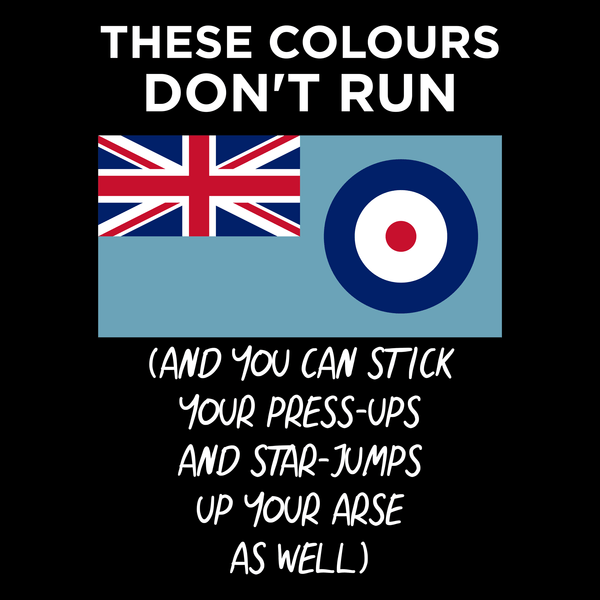 RAF These Colours Don't Run T Shirt