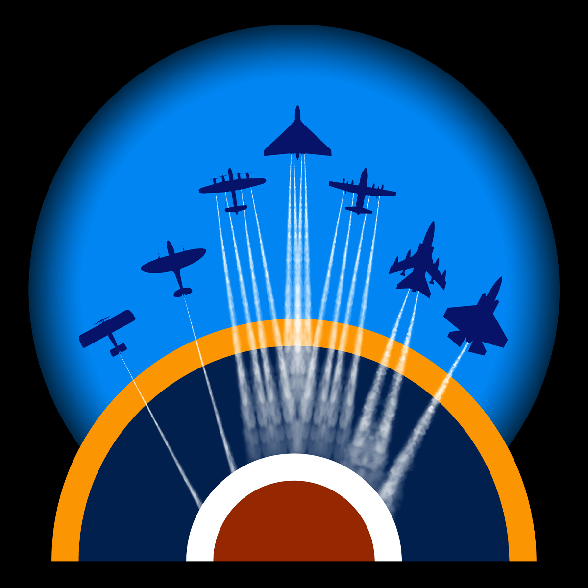 RAF Wings Of Freedom T Shirt