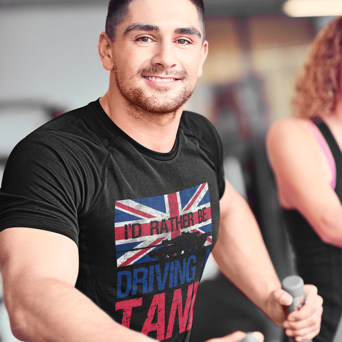 Rather Be Driving A Tank Unisex T Shirt