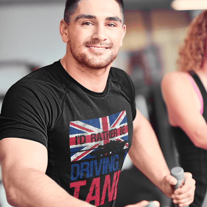 Rather Be Driving A Tank Unisex T Shirt