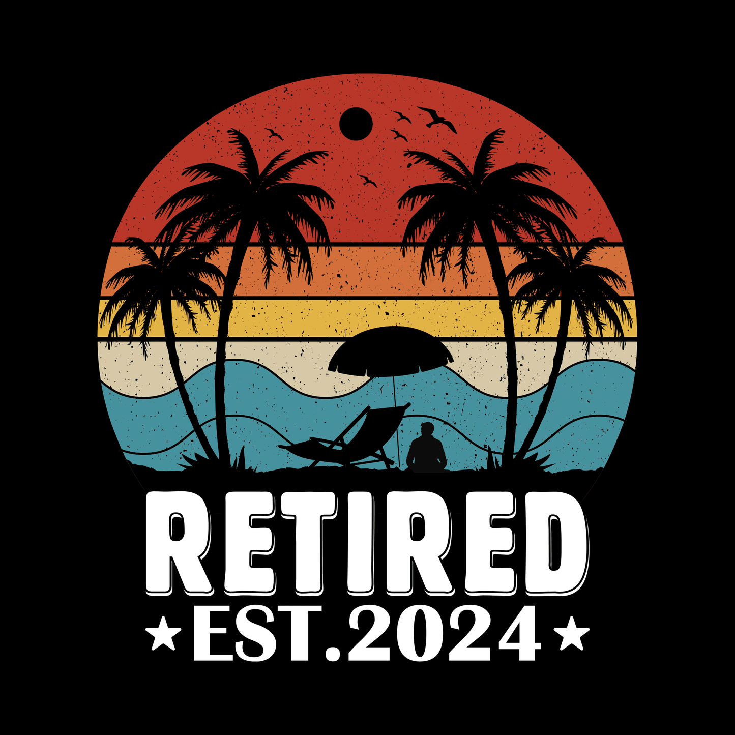 Retired Established 2024 T Shirt