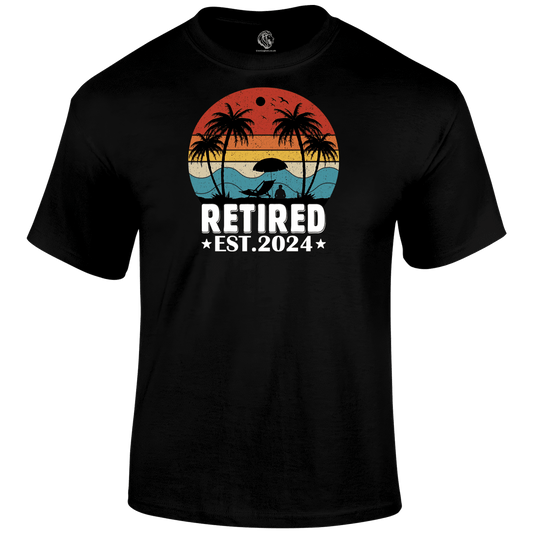 Retired Established 2024 T Shirt