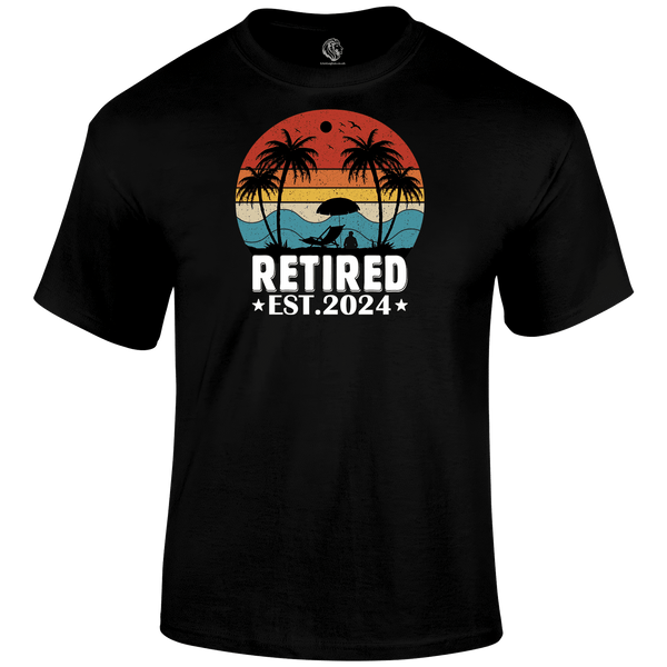 Retired Established 2024 T Shirt