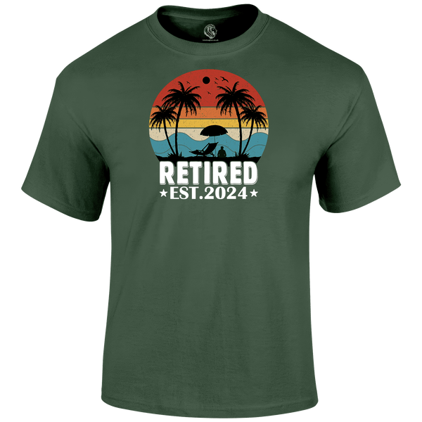 Retired Established 2024 T Shirt