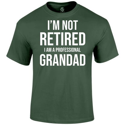 Grandad T Shirt Retired Grandad Tee
