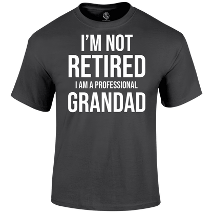 Grandad T Shirt Retired Grandad Tee