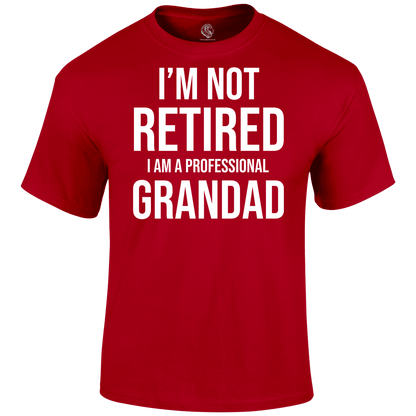 Grandad T Shirt Retired Grandad Tee