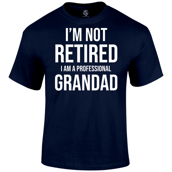 Grandad T Shirt Retired Grandad Tee