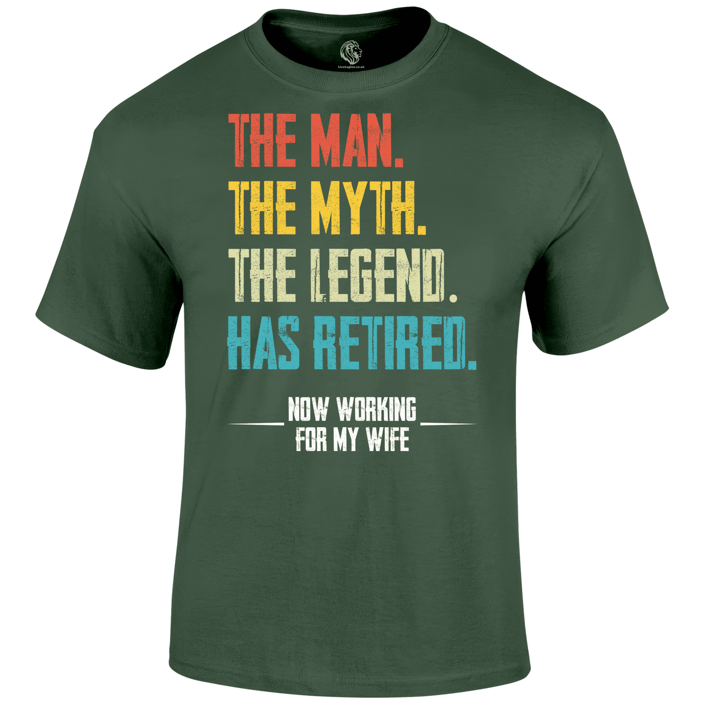 Retired T Shirt the man the myth the legend