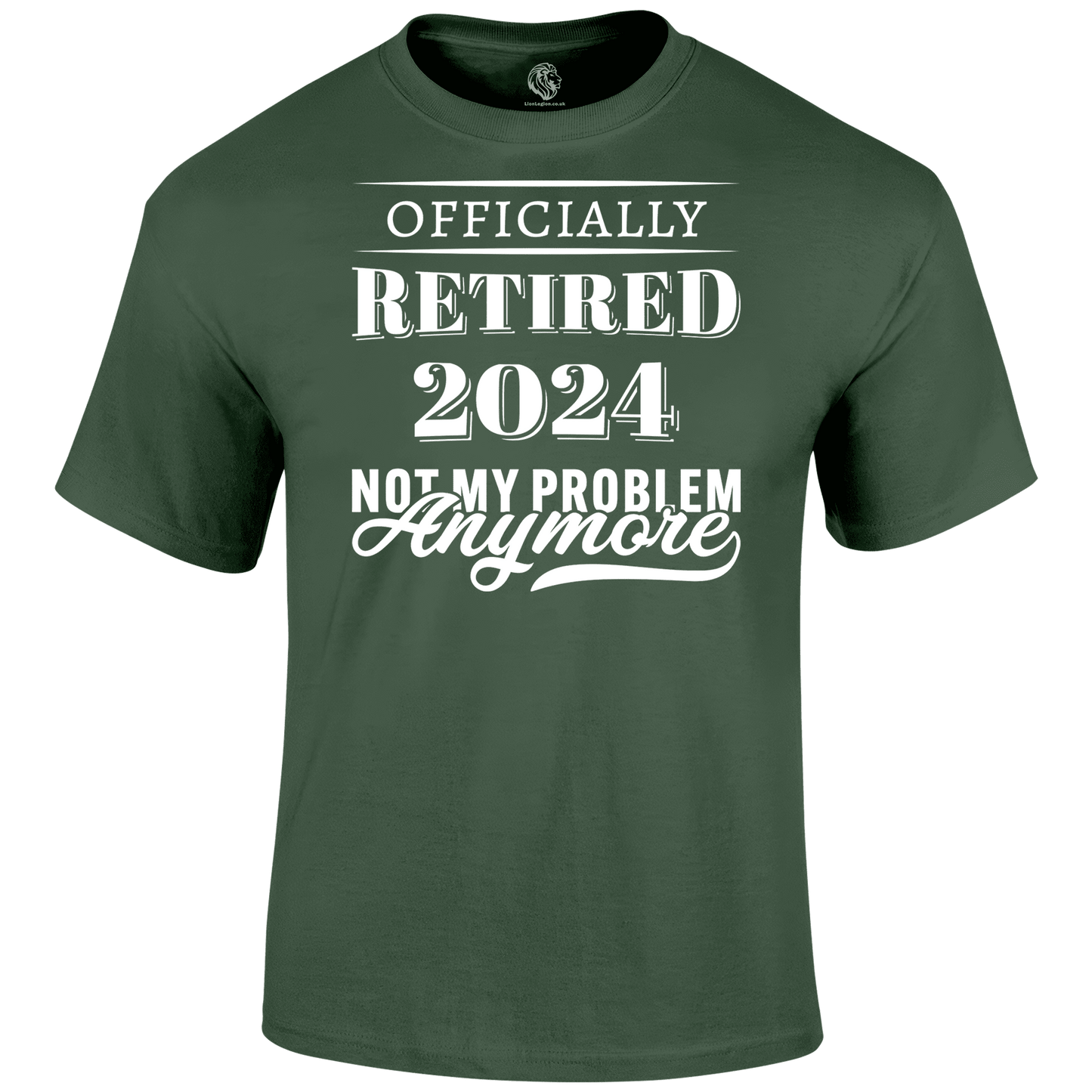 Retired No Problem T Shirt