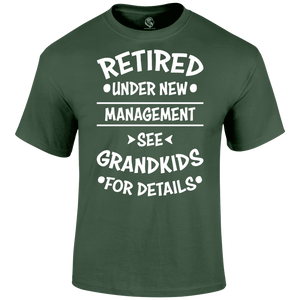Retired See Grandkids T Shirt