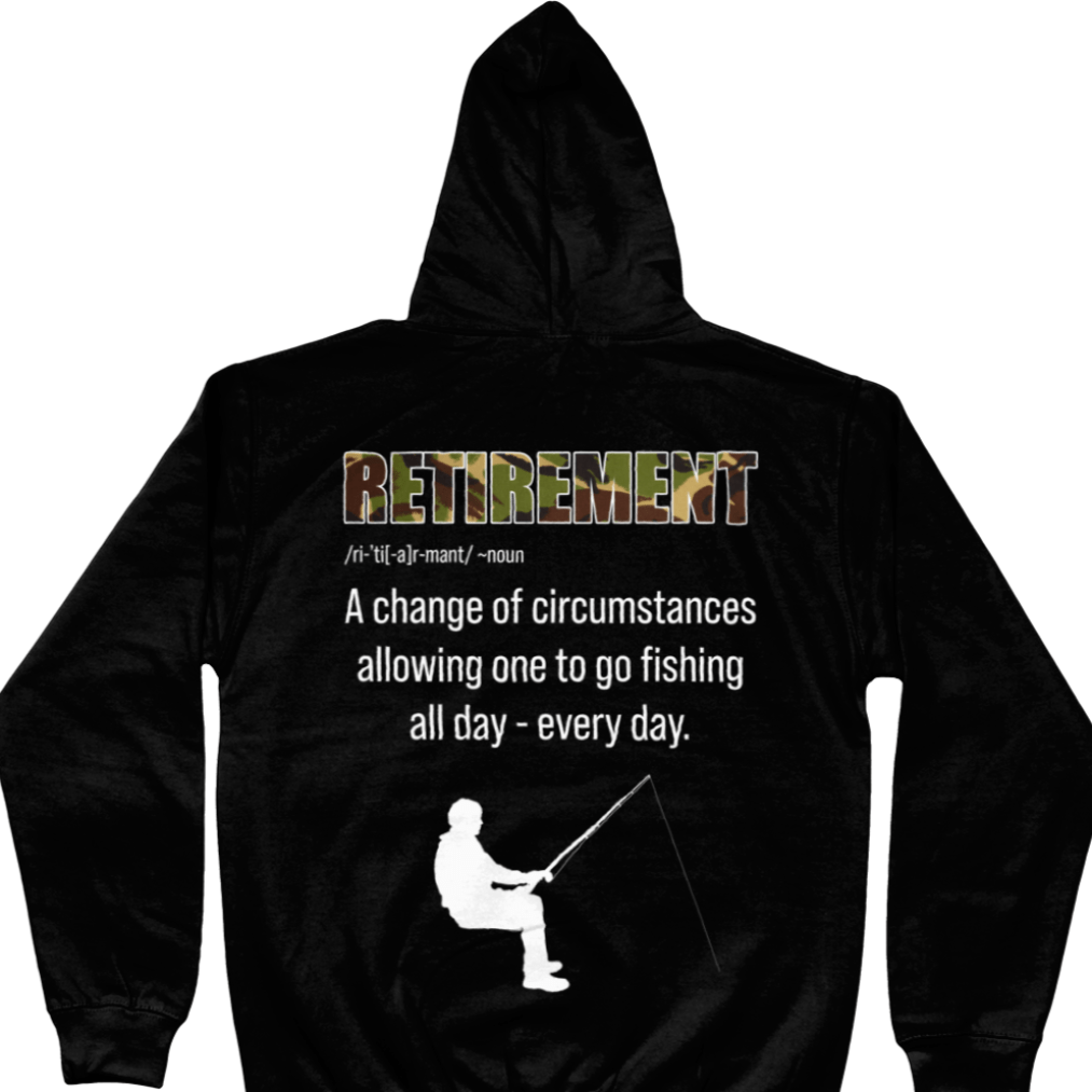 Veteran Hoodie Retirement And Fishing Unisex Hoodie