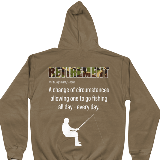 Retirement And Fishing Hoodie