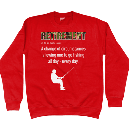 Veteran Fishing Sweatshirt Retirement And Fishing