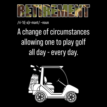 Retirement And Golf Sweatshirt