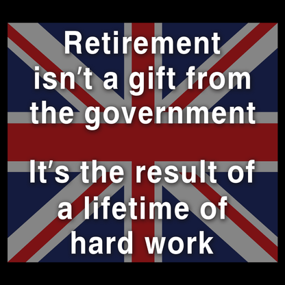 Retirement Gift Patriotic T Shirt by Lion Legion 
