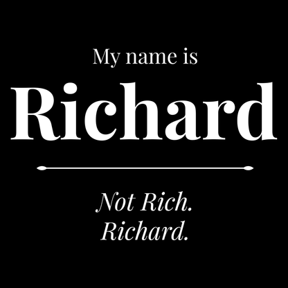 Richard T Shirt