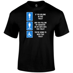 Right Toilet T Shirt