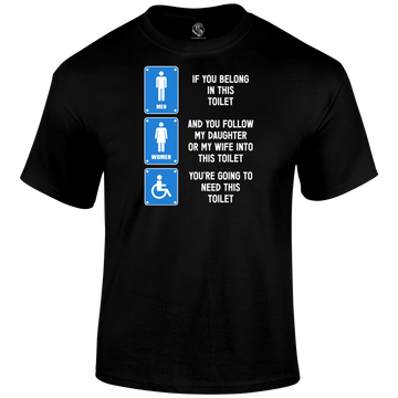 Right Toilet T Shirt