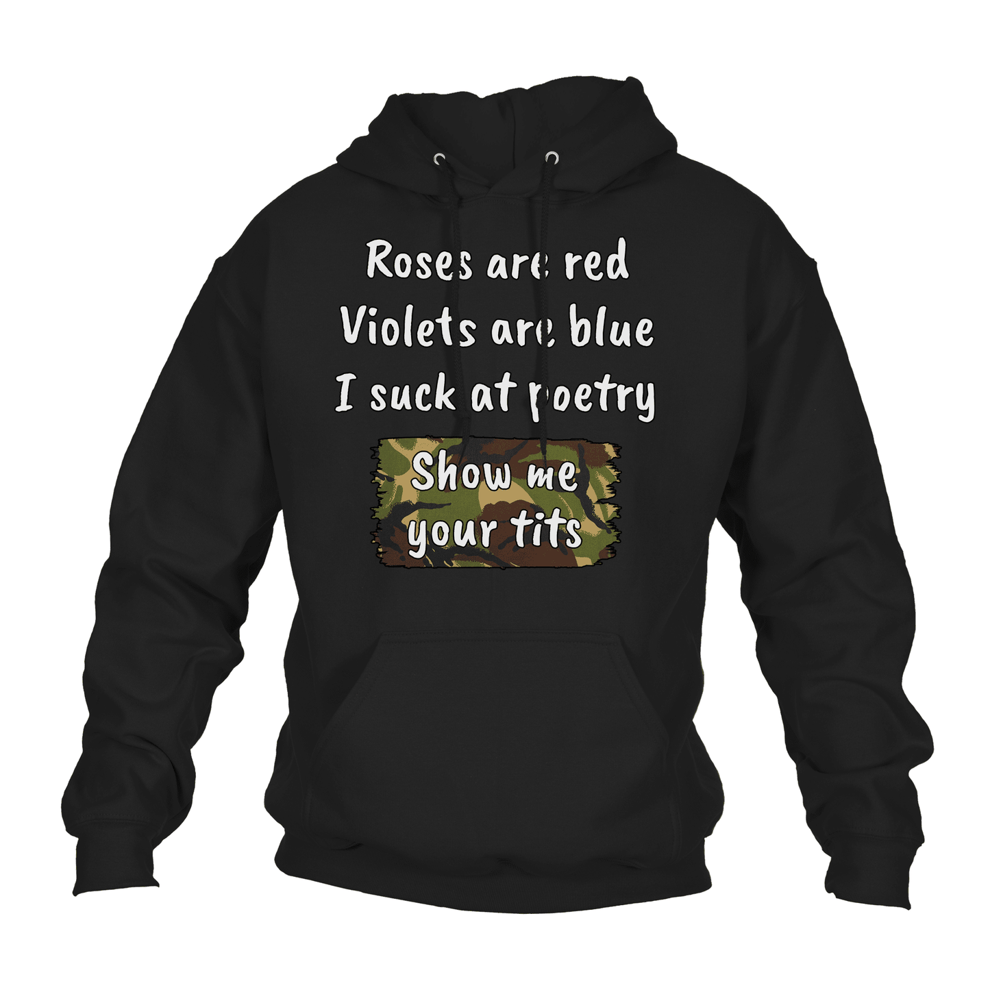 Veteran Hoodie Roses Are Red