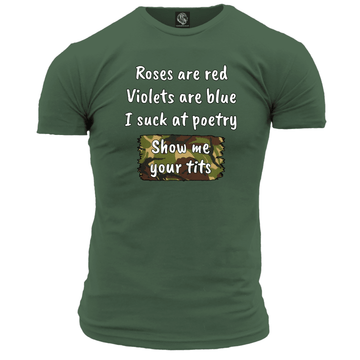 Roses Are Red T Shirt