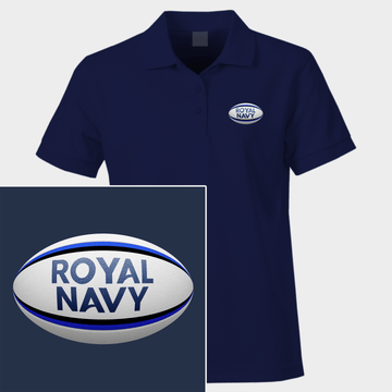 Royal Navy Rugby Polo Shirt