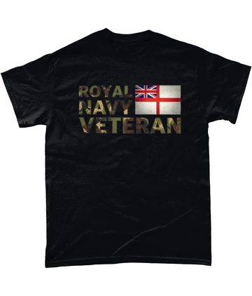 Royal Navy Veteran Unisex T Shirt (DPM)