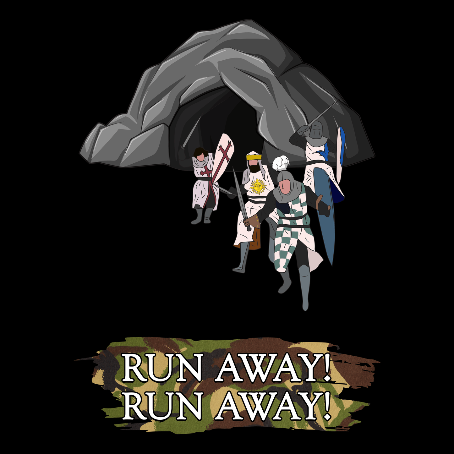 Run Away Unisex T Shirt