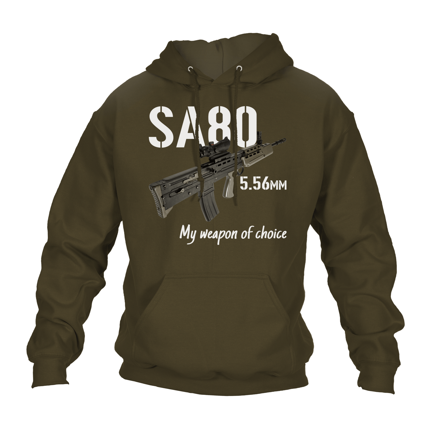 Veteran Hoodie SA80 My Weapon Of Choice