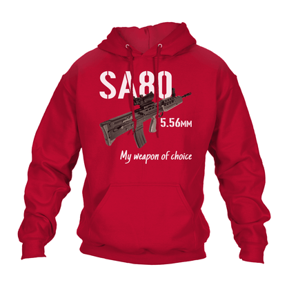 Veteran Hoodie SA80 My Weapon Of Choice