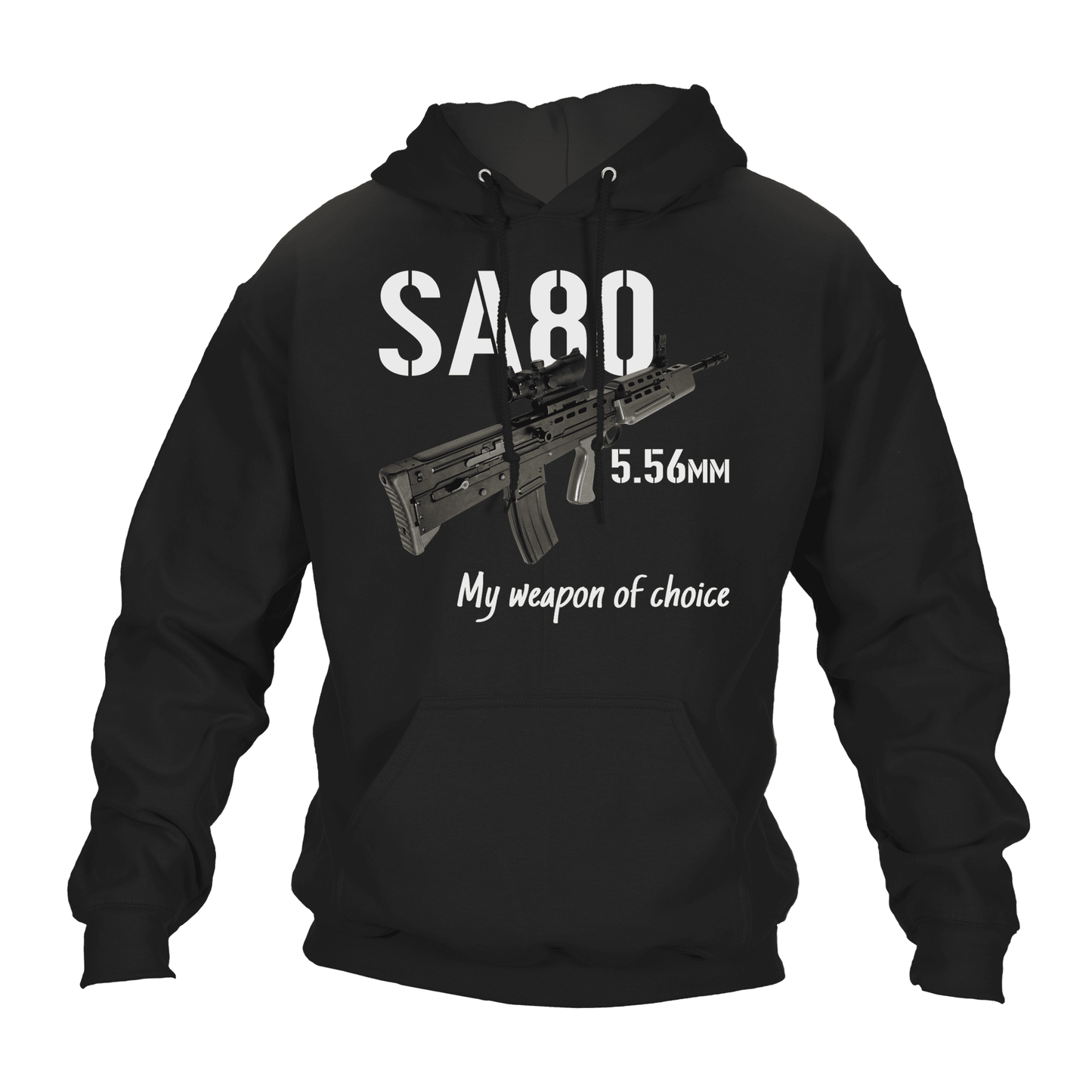 Veteran Hoodie SA80 My Weapon Of Choice