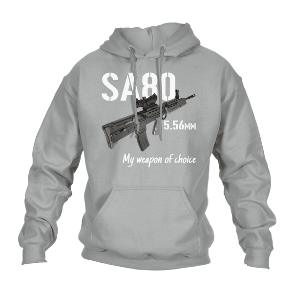 Veteran Hoodie SA80 My Weapon Of Choice