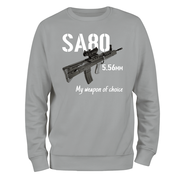 Veteran Sweatshirt SA80 My Weapon Of Choice