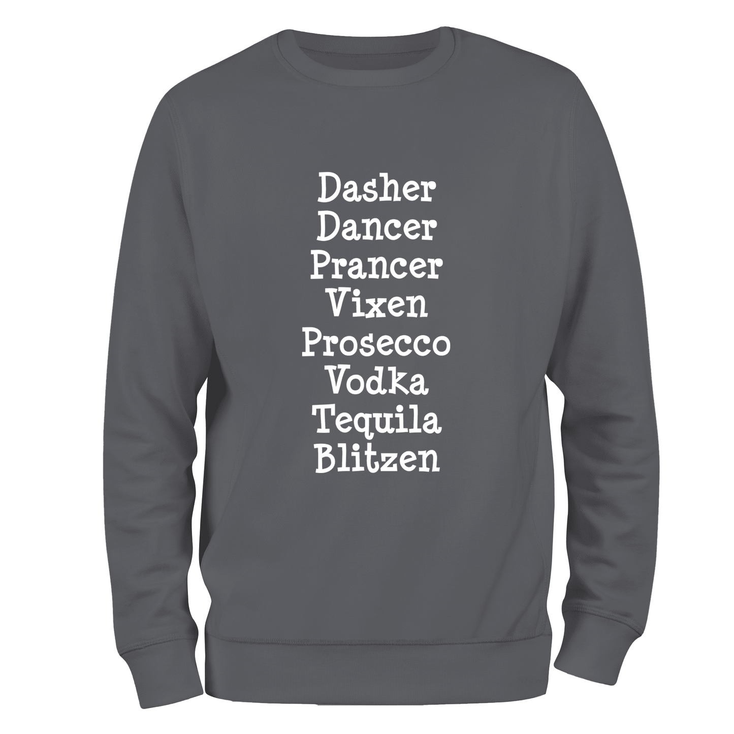 Funny Christmas Jumper Santa's Reindeer