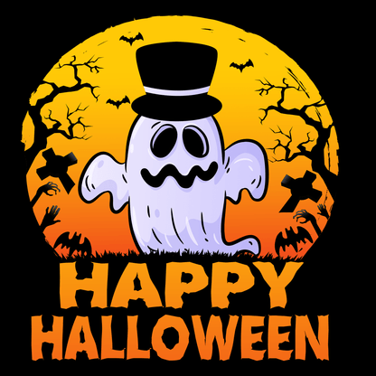 Scary Happy Halloween T Shirt