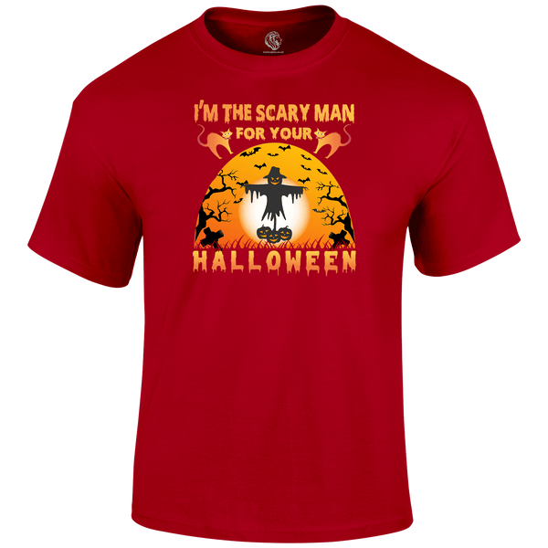 Scary Man Halloween T-Shirt