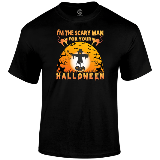 Scary Man Halloween T-Shirt
