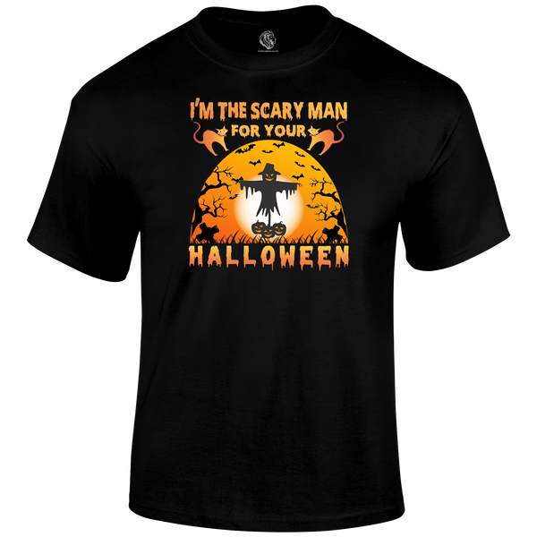 Scary Man Halloween T-Shirt