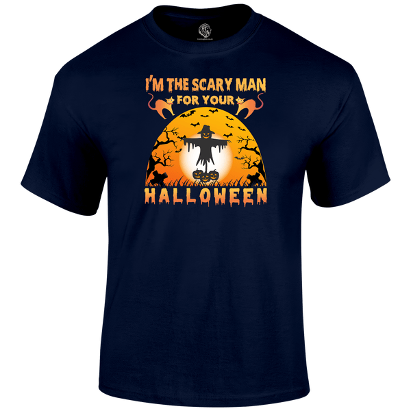 Scary Man Halloween T-Shirt