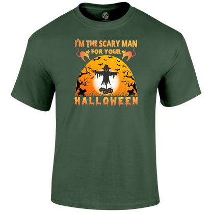 Scary Man Halloween T-Shirt