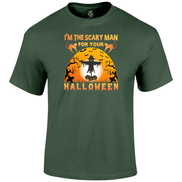 Scary Man Halloween T-Shirt