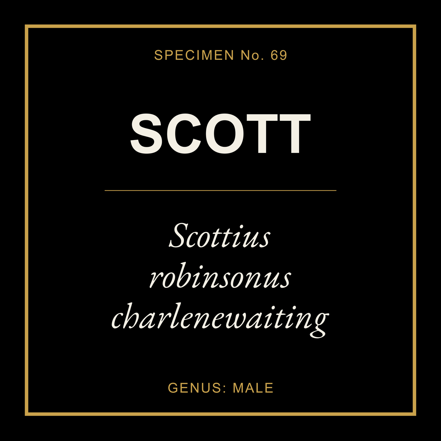 Scott Gift Idea T Shirt