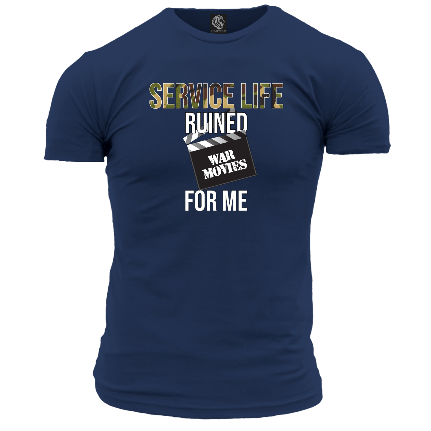 Service Life Ruined War Movies T Shirt